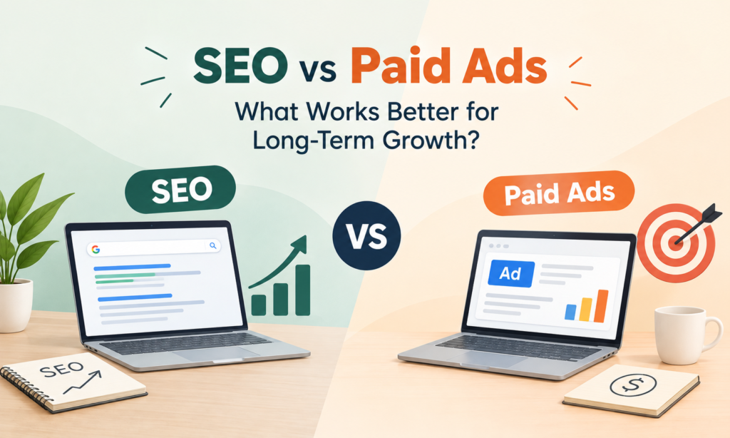 SEO vs Paid Ads: What Works Better for Long-Term Growth?